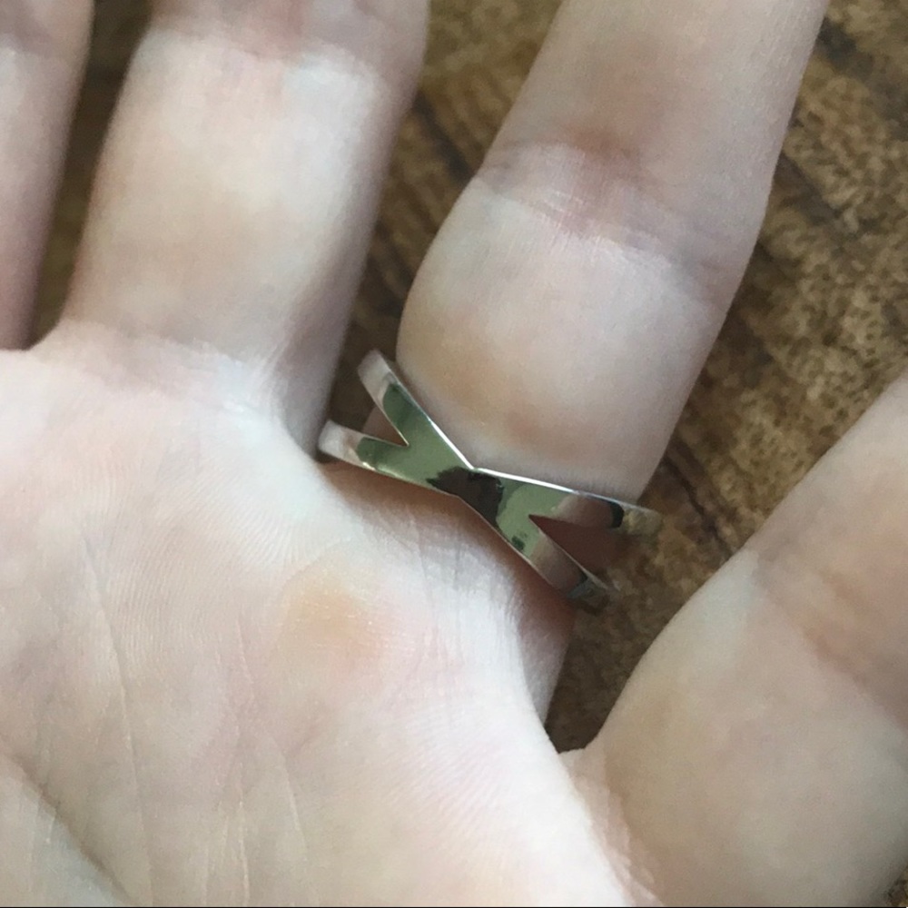 New 925 Silver Band Marquise Cut White Ring - Picture 3 of 6